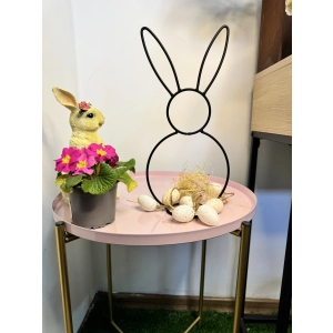 Zając wyjątkowy Królik Wielkanoc Loft ozdoba figurka duży XL 60cm Zajączek
